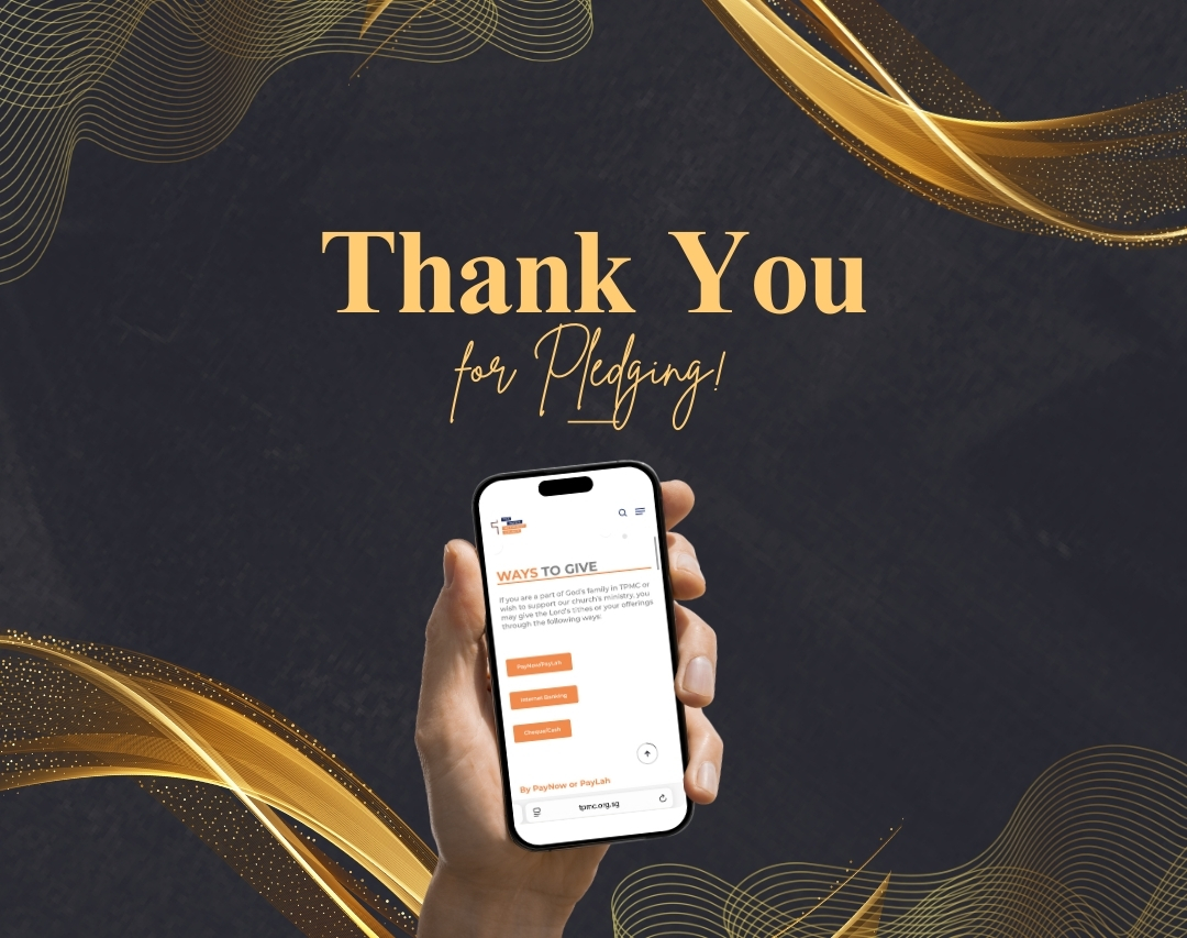 Thank you for Pledging